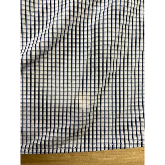 Tommy Hilfiger Button-Down Short Sleeve Shirt with Pocket - White w/ Stripes XXL - Picture 9 of 12